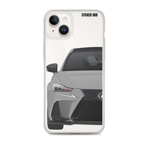 Silver Lexus IS300 - iPhone Case