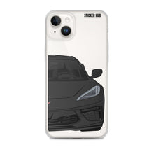 Load image into Gallery viewer, Black C8 Corvette - iPhone Case