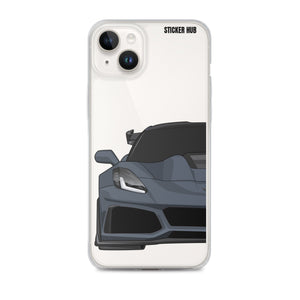 Shadow Gray C7 Corvette Zr1 - iPhone Case