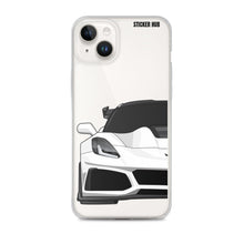 Load image into Gallery viewer, White C7 Corvette Zr1 - iPhone Case