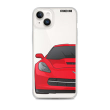 Load image into Gallery viewer, Torch Red C7 Corvette Stingray - iPhone Case