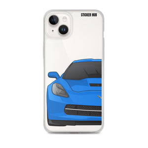 Laguna Blue C7 Corvette Stingray - iPhone Case