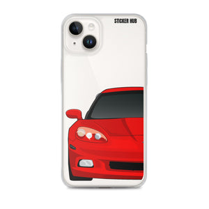 Victory Red C6 Corvette - iPhone Case