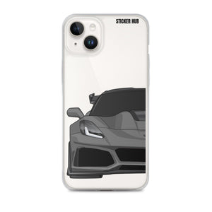 Gray C7 Corvette Zr1 - iPhone Case