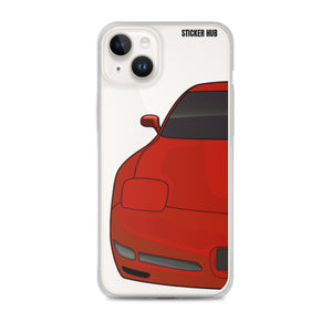 Torch Red C5 Corvette Z06 - iPhone Case