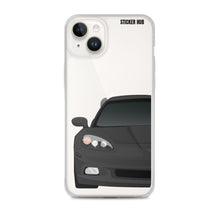 Load image into Gallery viewer, Black C6 Corvette - iPhone Case