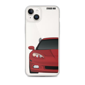 Monterey Red C6 Corvette - iPhone Case