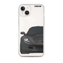 Load image into Gallery viewer, Black C7 Corvette Z06 - iPhone Case