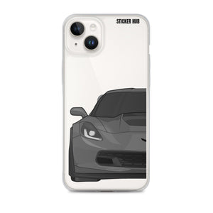 Gray C7 Corvette Z06 - iPhone Case