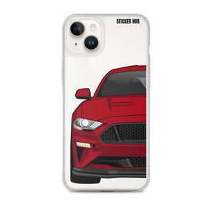 Ruby Red 18-21 Mustang 5.0 - iPhone Case