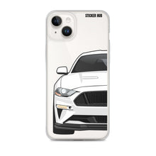 Load image into Gallery viewer, White 18-21 Mustang 5.0 - iPhone Case