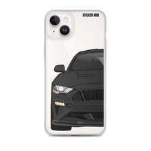 Load image into Gallery viewer, Black 18-21 Mustang 5.0 - iPhone Case