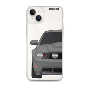 Gray 11-12 Mustang 5.0 - iPhone Case