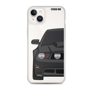 Black 11-12 Mustang 5.0 - iPhone Case