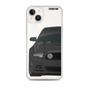 Black 13-14 Mustang 5.0 - iPhone Case