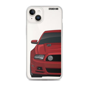 Ruby Red 13-14 Mustang 5.0 - iPhone Case