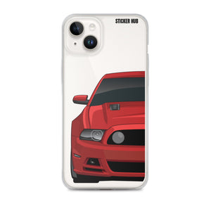 Race Red 13-14 Mustang 5.0 - iPhone Case