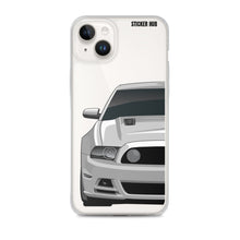 Load image into Gallery viewer, Silver 13-14 Mustang 5.0 - iPhone Case