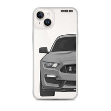 Load image into Gallery viewer, Gray Mustang GT350 - iPhone Case