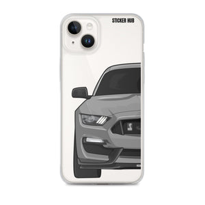 Gray Mustang GT350 - iPhone Case