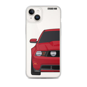 Race Red 11-12 Mustang 5.0 - iPhone Case