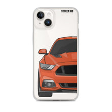 Load image into Gallery viewer, Orange 15-17 Mustang 5.0 - iPhone Case