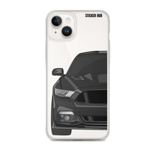 Load image into Gallery viewer, Black 15-17 Mustang 5.0 - iPhone Case