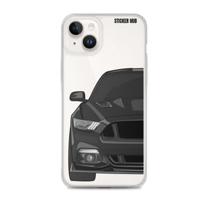 Black 15-17 Mustang 5.0 - iPhone Case