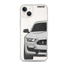 Load image into Gallery viewer, Silver Mustang GT350 - iPhone Case