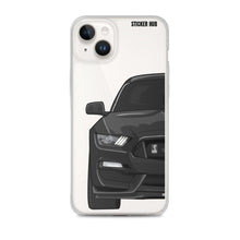 Load image into Gallery viewer, Black Mustang GT350 - iPhone Case