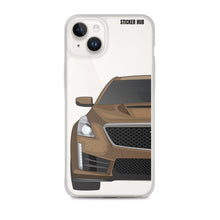 Load image into Gallery viewer, Bronze Sand Cadillac CTS-V - iPhone Case