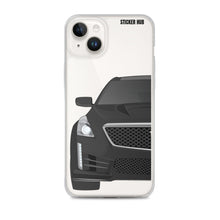 Load image into Gallery viewer, Black Cadillac CTS-V - iPhone Case