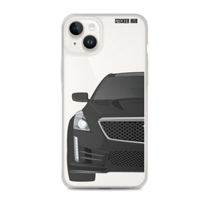 Black Cadillac CTS-V - iPhone Case