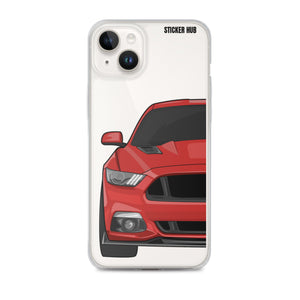 Race Red 15-17 Mustang 5.0 - iPhone Case