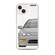 Load image into Gallery viewer, Silver Acura Integra - iPhone Case