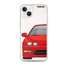 Load image into Gallery viewer, Red Acura Integra - iPhone Case