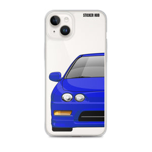 Blue Acura Integra - iPhone Case