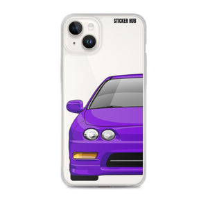 Purple Acura Integra - iPhone Case