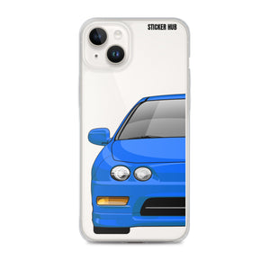 Light Blue Acura Integra - iPhone Case