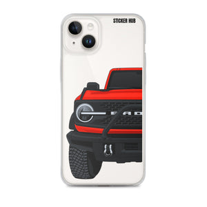 Red Ford Bronco "First Edition" - iPhone Case