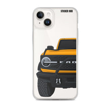 Load image into Gallery viewer, Cyber Orange Ford Bronco &quot;First Edition&quot; - iPhone Case