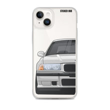 Load image into Gallery viewer, Silver BMW E36 - iPhone Case