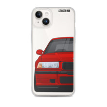 Load image into Gallery viewer, Red BMW E36 - iPhone Case