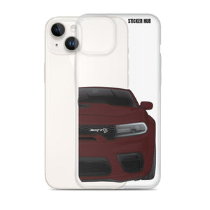 Octane Red Charger Hellcat (Widebody) - iPhone Case