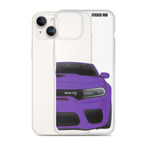 Load image into Gallery viewer, Purple Charger Hellcat (Widebody) - iPhone Case