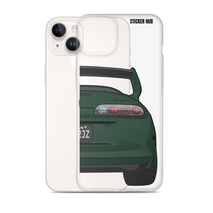 Green Toyota Supra - iPhone Case