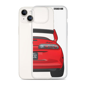 Red Toyota Supra - iPhone Case