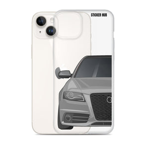 Quartz Gray B8 Audi S4 - iPhone Case