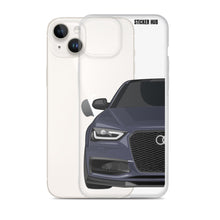 Load image into Gallery viewer, Moonlight Blue B8.5 Audi S4 - iPhone Case