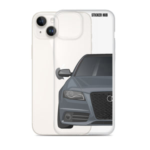 Meteor Gray B8 Audi S4 - iPhone Case